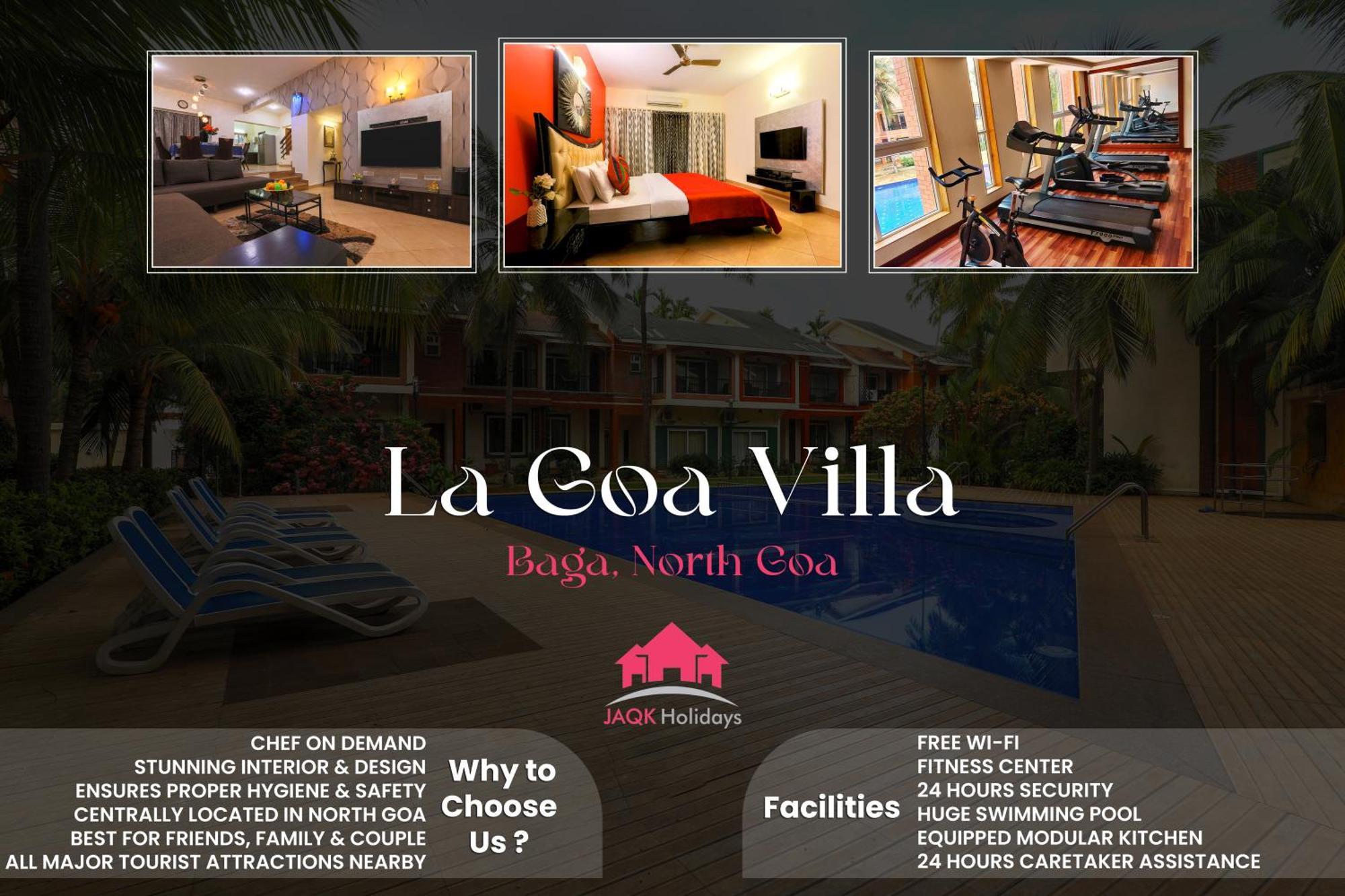 La Goa Villa - 4Bhk, باغا المظهر الخارجي الصورة