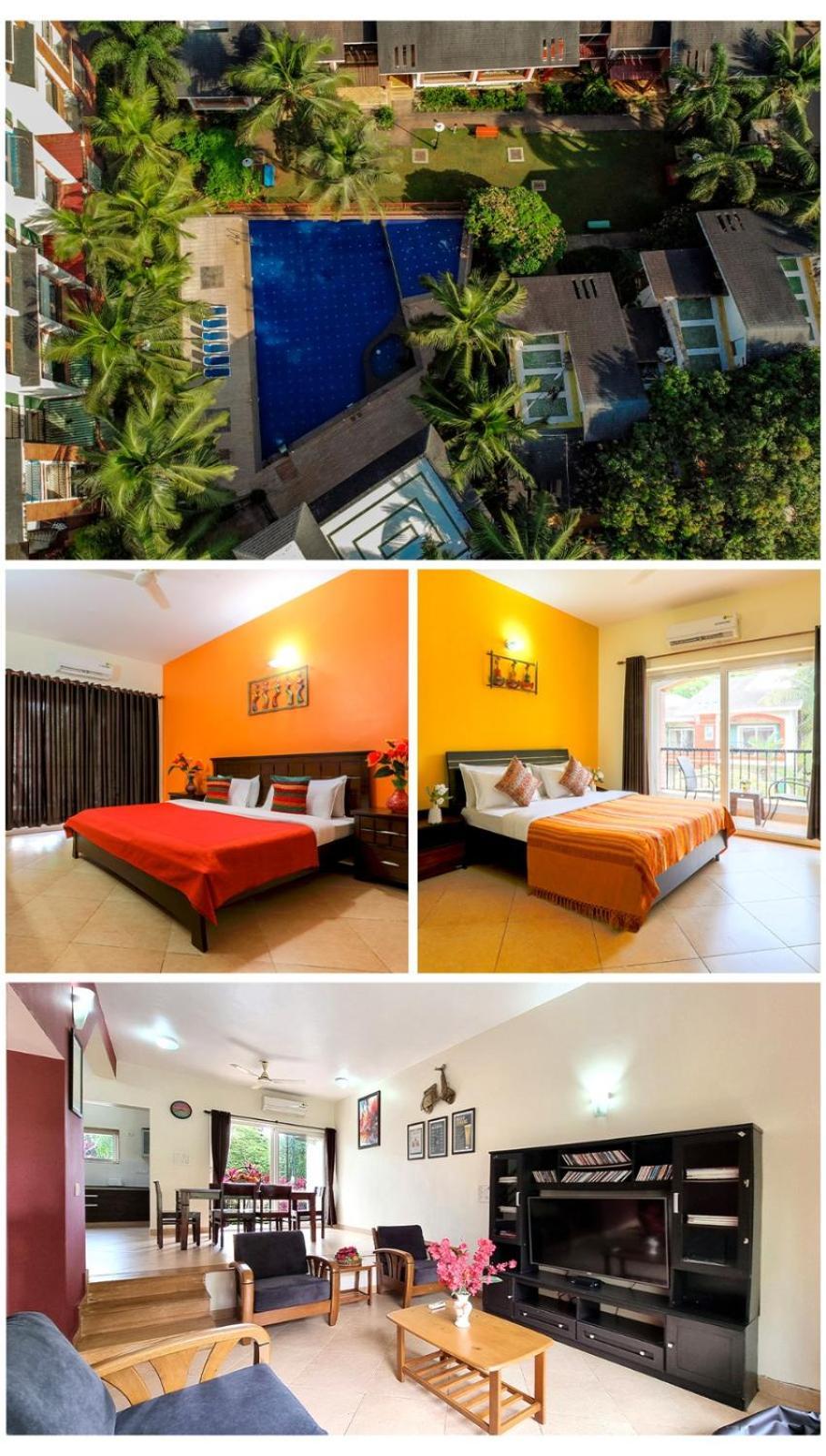 La Goa Villa - 4Bhk, باغا المظهر الخارجي الصورة